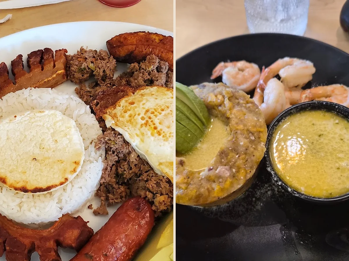 Colombian Plates in Pleasantville