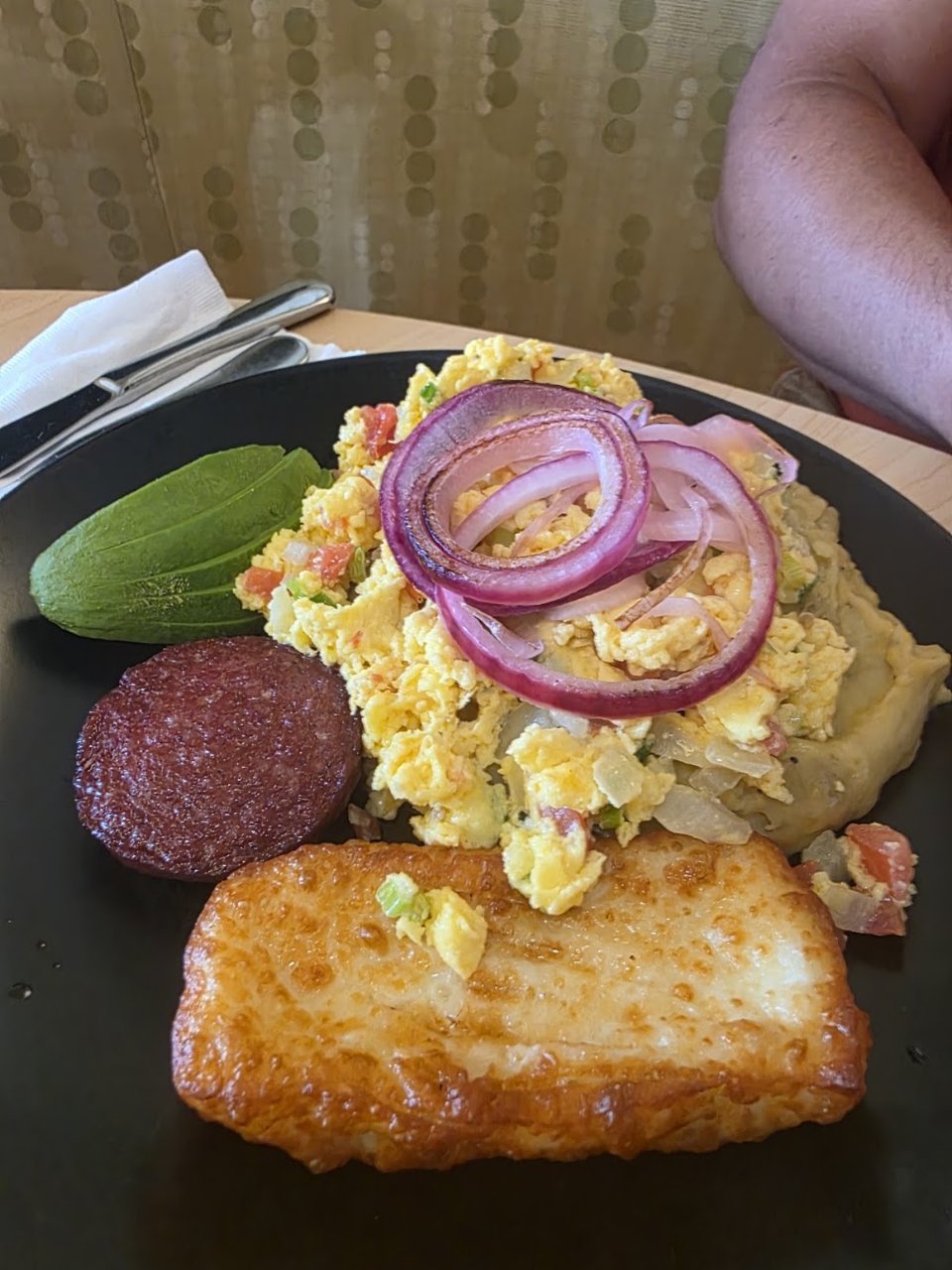 Dominican Mangu Breakfast