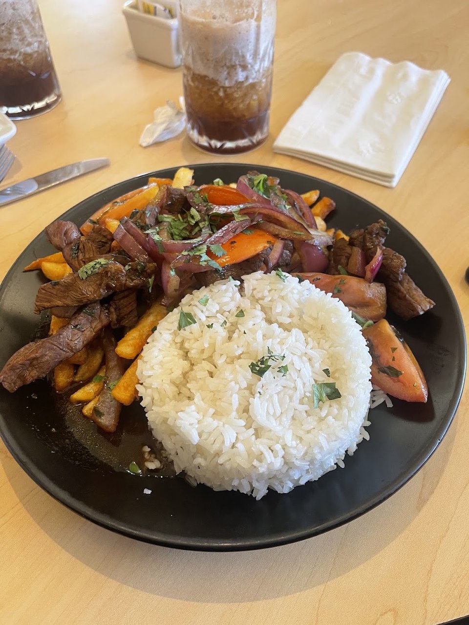 Lomo Saltado Peruvian Stir Fry